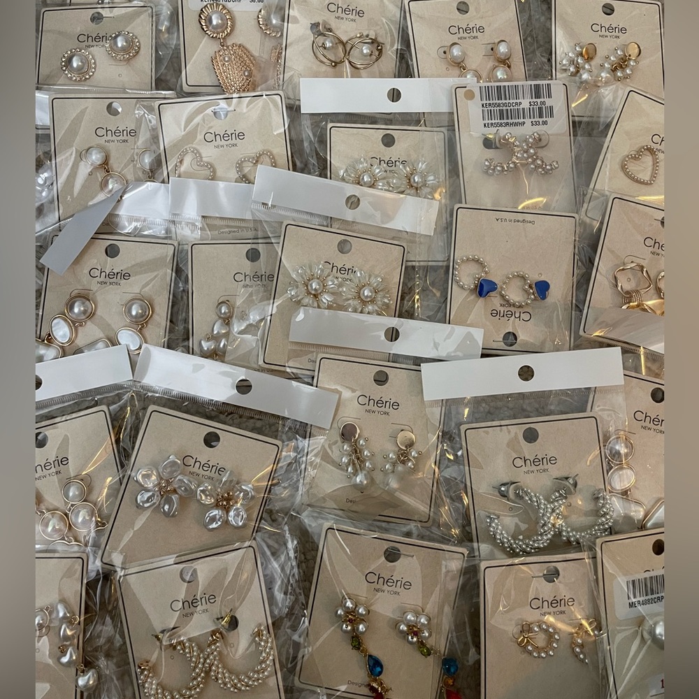 [Sample Sale] Pearl Earring Random 5 pairs